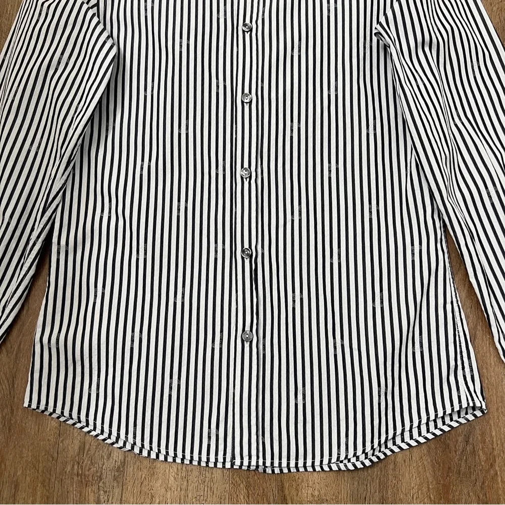 Versace Collection Trend Men’s Stripe Dress Shirt - Picture 6 of 12